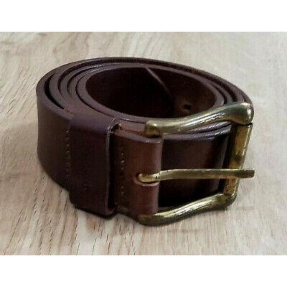 Carhartt Mens A62 Brown Leather Belt Size 40